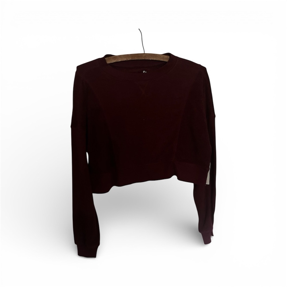 So Lounge Life Cropped Crewneck NWT